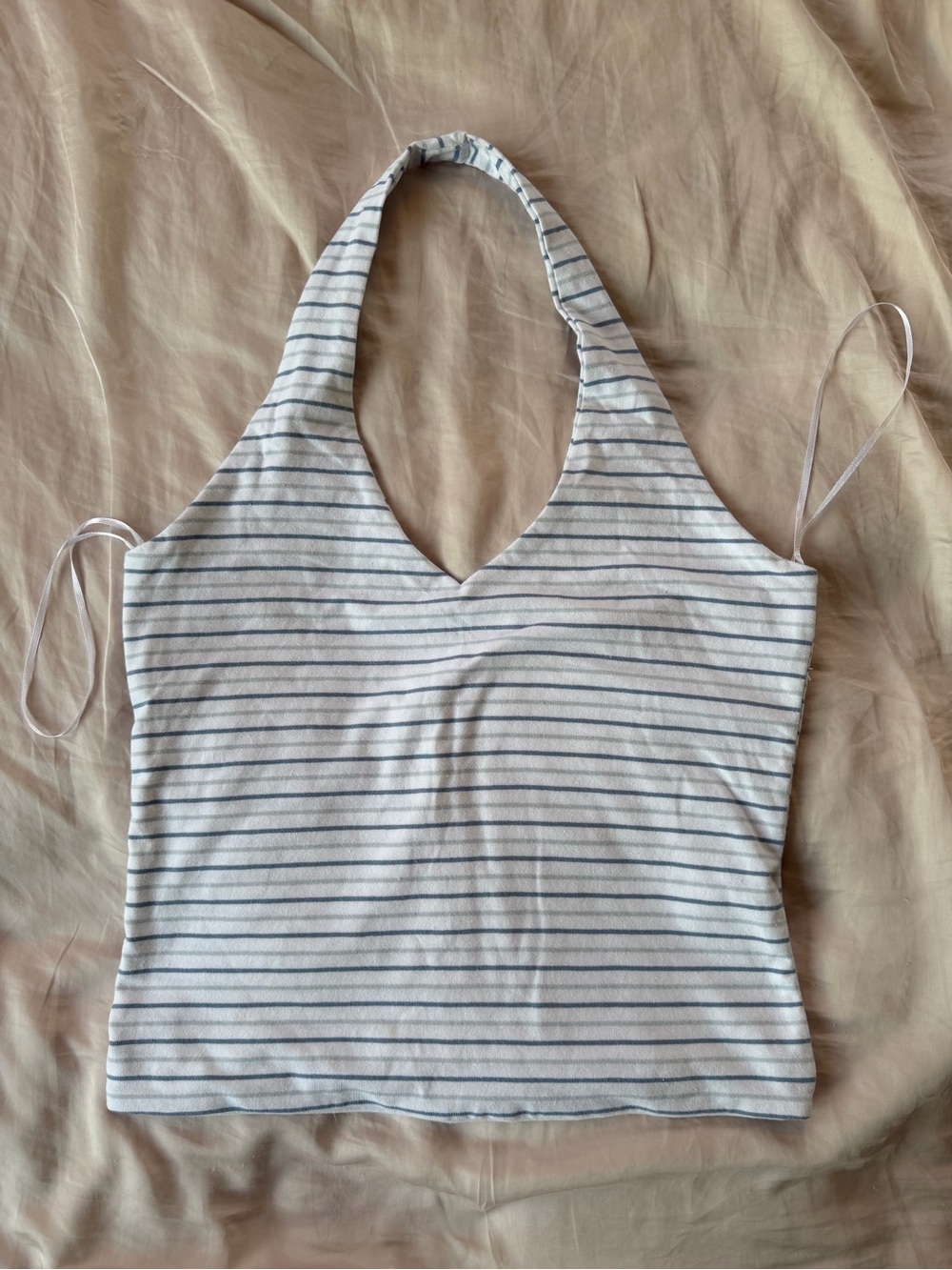 Striped Halter Top